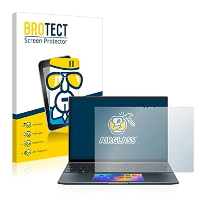 Abbildung von BROTECT Schutzglas für ASUS ZenBook 14X OLED UX5400 Schutzfolie Panzer Folie Glas [Extrem Kratzfest 9H, Anti Fingerprint, Ultra Transparent]