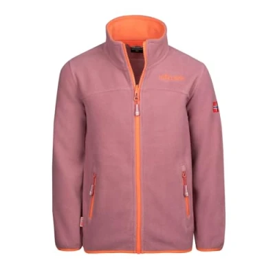 Abbildung von Trollkids Mädchen Oppdal XT Fleece Jacke, Orchidee/Pfirsich, Größe 152