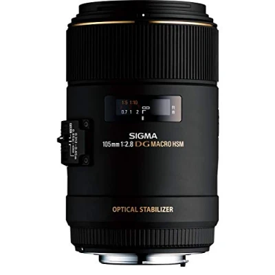 Abbildung von Sigma 105mm F2,8 EX Makro DG OS HSM Objektiv für Nikon F Objektivbajonett