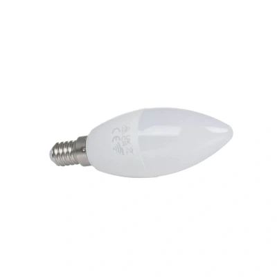 Abbildung von LUUMR Smart LED Leuchtmittel E14 4,9W RGB Tuya WLAN matt CCT
