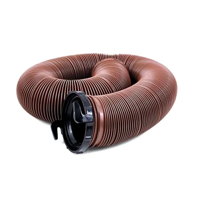Abbildung von Valterra D04 0082 Ablaufschlauch mit Adapter, Bronze, EZ Flush