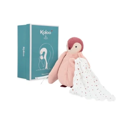Abbildung von Kaloo Complices Kuss Plüschtier Rosa Mit Baumwollmusselintuch Kuscheltier ab Geburt, K212006