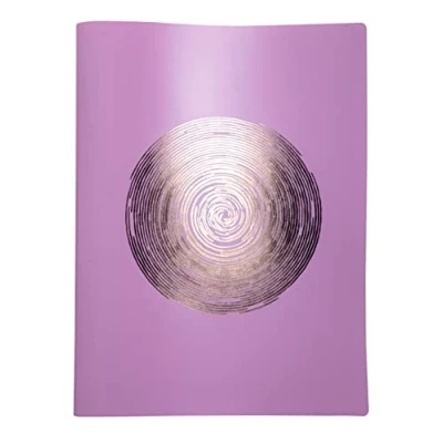 Abbildung von Exacompta Ref. 85890E 1 Ellipse Dokumententasche 40 transparente Hüllen 80 Ansichten für A4 Maße: 24 x 32 cm Einband aus recyceltem Polypropylen halbstarr, 3 Farben zufällig ausgewählt