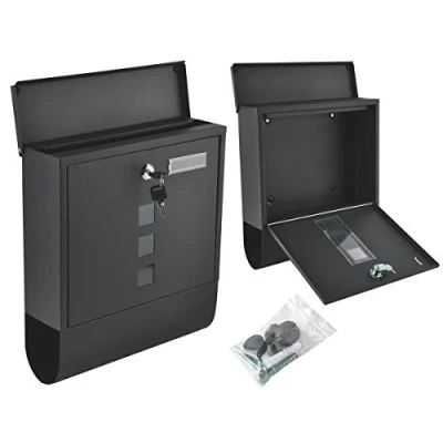 Abbildung von Malatec Briefkasten schwarz universal