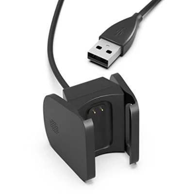 Abbildung von Sinoacc Ladegerät Kompatibel mit Fitbit Charge 4 Ladekabel 100Cm/3.3Ft Fitness Activity Tracker USB Kabel Smartwatch Zubehör