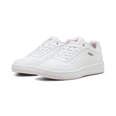 Abbildung von Court Classy Sneakers Damen PUMA White Whisp Of Pink Silver Gray