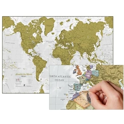 Abbildung von Scratch the World: Map of World