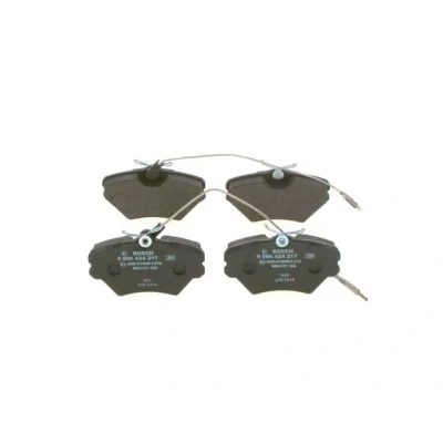 Abbildung von BOSCH 0 986 424 217 Bremsbelagsatz Low Metallic mit integriertem Verschleißsensor RENAULT: LAGUNA 1