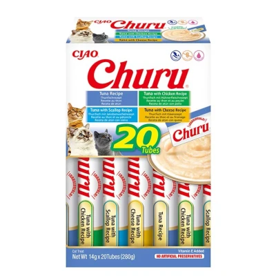 Abbildung von INABA Churu Katzensnack Multipack Thunfisch 20 st.