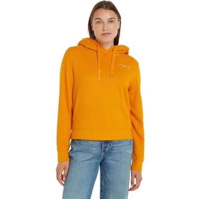 Abbildung von Tommy Hilfiger Kapuzensweatshirt 1985 RLX MINI CORP Logo HOODIE mit Schriftzug auf der Brust