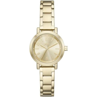 Abbildung von DKNY Tradiitional SOHO Uhr, Damen, Größe: One Size, Gold