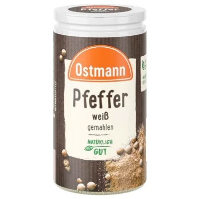 Abbildung von Ostmann Pfeffer weiß gemahlen, 45 g
