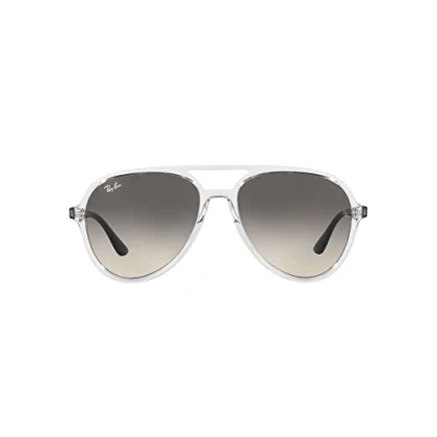 Abbildung von Ray Ban Unisex 0rb4376 Sonnenbrille, Transparent/Grey Shaded, 57