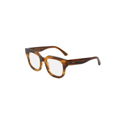 Abbildung von Retrosuperfuture Unisex AIA Sabato optical Striata Rahmen von BRILLEN Acetat Braun Quadratisch Normal