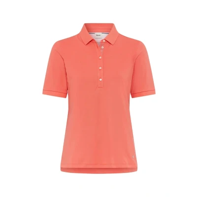 Abbildung von Style Cleo Poloshirt unifarben in Einer Pima Pique Qualität