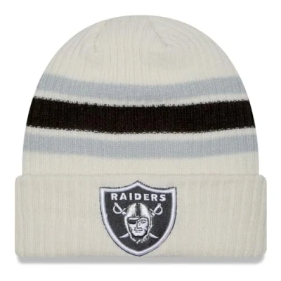 Abbildung von New Era Wintermütze Beanie Vintage Las Vegas Raiders beige