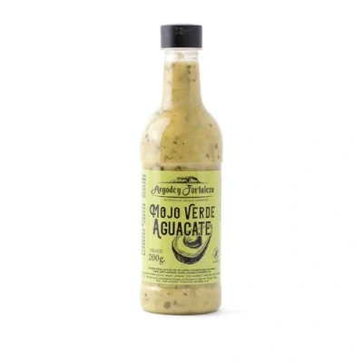 Abbildung von Argodey Fortaleza Avocado Mojo Verde Kanarische Soße 200g Perfekte und Vielseitige Sauce zum Bestreichen von Brot, Toast, Arepas, Kartoffeln.