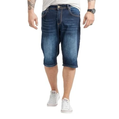 Abbildung von Rock Creek Bermudas Herren Shorts Jeansshorts Denim Dunkelblau RC 2423