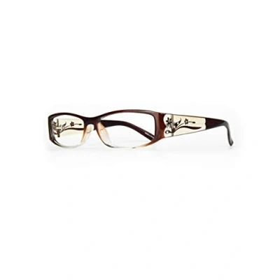 Abbildung von EYEBOGO Kaylee Stilvolle Lesebrille für Damen (Braun, 4.00)