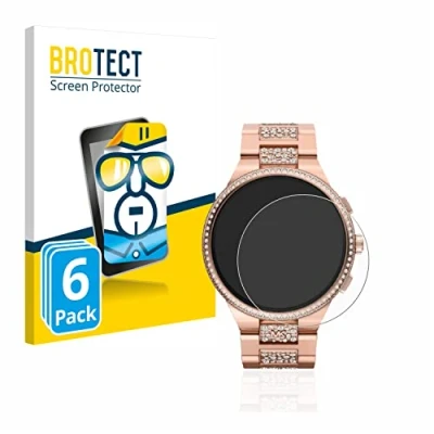 Abbildung von BROTECT (6 Stück Schutzfolie für Michael Kors Camille Gen 6 MKT5147 Displayschutz Folie Ultra Klar