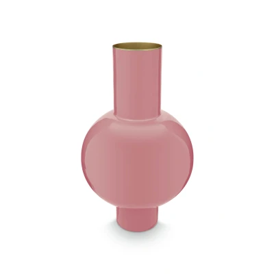Abbildung von PIP STUDIO Vase Metal medium pink 24 x 40 cm