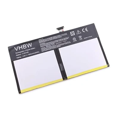 Abbildung von vhbw 1x Akku kompatibel mit Asus Transformer Book T100HA Tablet Pad (7800 mAh, 3,8 V, Li Polymer)
