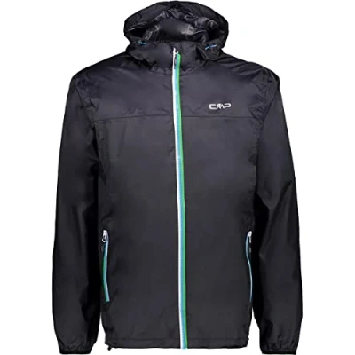 Abbildung von CMP Herren Regenjacke aus Ripstop Polyester, Anthrazit, XXXL