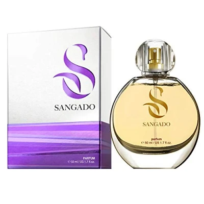Abbildung von SANGADO Engelsgenuss, Parfüm für Damen, 8 10 Stunden Langanhaltend, Luxuriös duftend, Orientalisches Vanille, Zarte französische Essenszen, Extra konzentriert (Parfüm), Sinnlich, 50ml