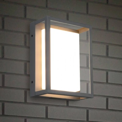 Abbildung von Trio Leuchten LED Außen Wandleuchte Witham 277860142, Metall Anthrazit, Kunststoff weiß, inkl. 14 Watt LED, Lichtfarbe einstellbar