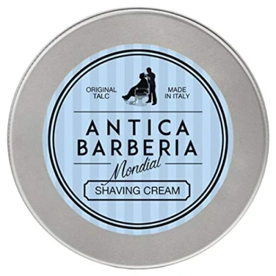 Abbildung von Mondial Antica Barberia Original Talc Shaving Cream in Aluminium Box 150 ml