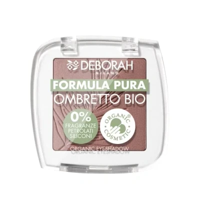 Abbildung von Deborah Augenlidschatten Mono Bio Formel Pure Color Nr. 04 Mat Antique Pink, mit Inhaltsstoffen 100% natürlichen Ursprungs, Vegan und Tierfreundlich