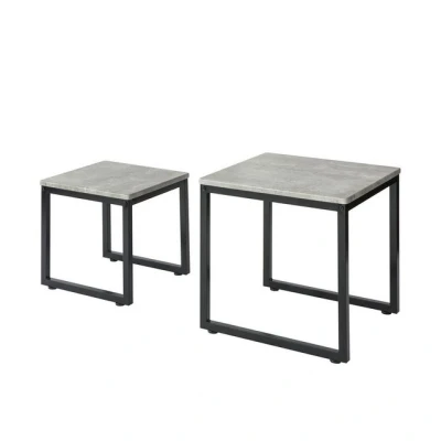 Abbildung von SoBuy Satztisch FBT42/FBT35, 2er Set Couchtisch Beistelltisch 2 teilig Sofatisch