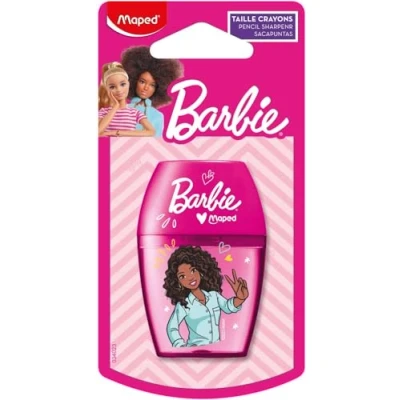 Abbildung von Maped Anspitzer BARBIE SHAKER für 1 Stiftgröße inkl.Auffangdose dünne Stifte Ø &lt; 8 mm