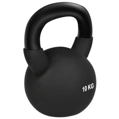 Abbildung von HOMCOM Kettlebell 19 x 12 22cm, (Set, 1 Kugelhantel), 10 kg