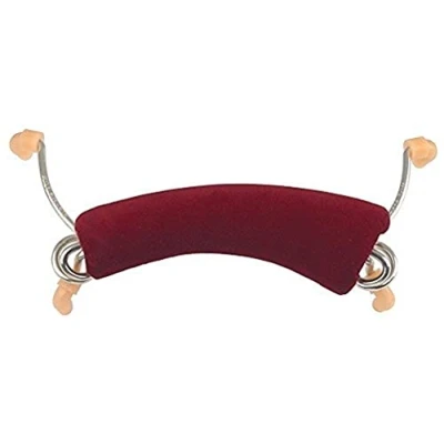 Abbildung von PURE GEWA PS405030 Schulterstütze Comfort Violine Samtauflage, rot