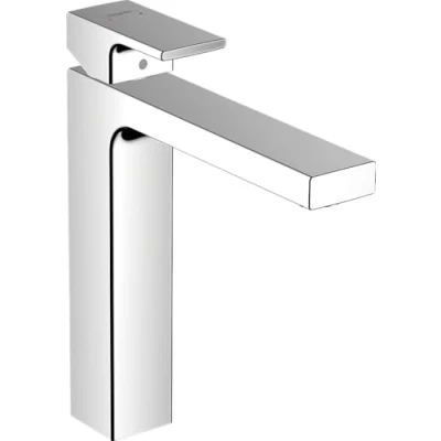 Abbildung von hansgrohe Waschtischarmatur &quot;Vernis Shape&quot;, 19cm, mit isolierter Wasserführung ohne Ablaufgarnitur