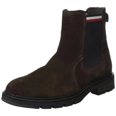 Abbildung von Tommy Hilfiger Corpoarte Stiefelette, Herren, Größe: 40, Cocoa Schuhe