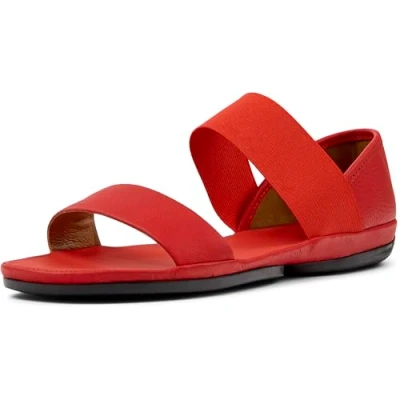 Abbildung von Camper Right NINA Riemensandalette, Damen, Größe: 37, Hellrot Schuhe