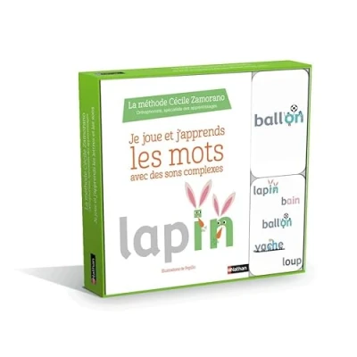 Abbildung von Coffret Je joue et j&#039;apprends Les mots Avec des sons complexes: 2 jeux de cartes