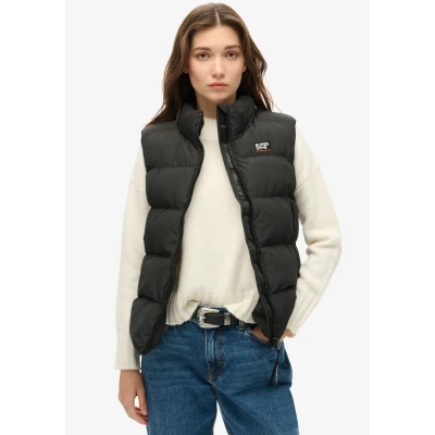 Abbildung von Superdry Weste, Damen, Größe: 38, Black