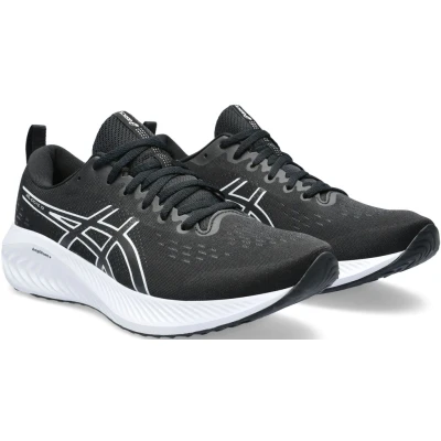 Abbildung von Asics Gelexcite 10 Laufschuh Neutral, Damen, Größe: 37.5, Black/white Schuhe