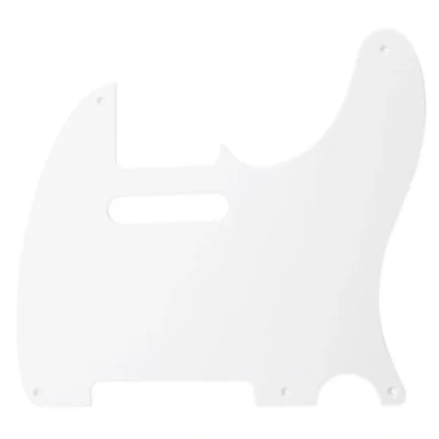 Abbildung von Musiclily 5 Löcher Vintage Tele Pickguard Gitarren Schlagbrett für Fender American/Mexican Telecaster E Gitarre, 3 lagig Mint Green