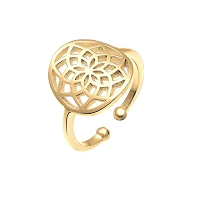 Abbildung von Elli Ring goldcolourd, Damen, Größe: 54, Gold colourd