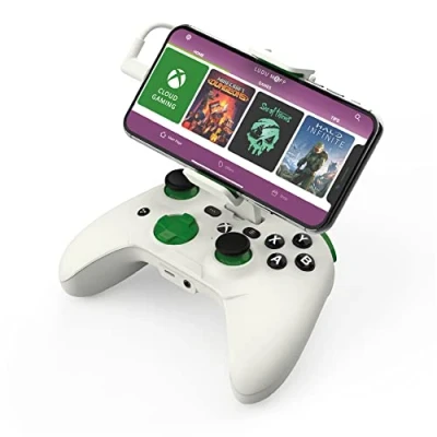 Abbildung von RiotPWR Mobile Cloud Gaming Controller für iOS (Xbox Edition) Mobiles Konsolenspiel auf deinem iPhone Spiele COD Mobile, Apple Arcade + mehr [1 Monat Xbox Game Pass Ultimate inklusive]