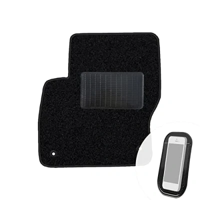 Abbildung von moto MOLTICO Fahrer Fußmatte Auto Velours Fahrerseite Autoteppiche Schwarz Fahrermatte 1 teilig passend für Ford Focus III 2011 2018