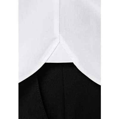 Abbildung von Vincenzo Boretti Fitted NON IRON Cutaway Collar Businesshemd, Herren, Größe: 43/44, Weiß