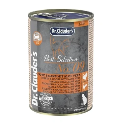 Abbildung von Dr.Clauder&#039;s Best Selection No 9 Pute &amp; Gans mit Aloe Vera 400g