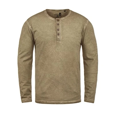 Abbildung von Solid Sdtimur Langarmshirt, Herren, Größe: Medium, Dune