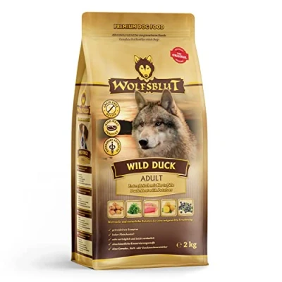 Abbildung von Wolfsblut Wild Duck Adult 2 kg Ente Trockenfutter Hundefutter Getreidefrei