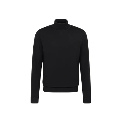 Abbildung von bugatti Rollkragen Strickpullover, Herren, Größe: XXL, Schwarz